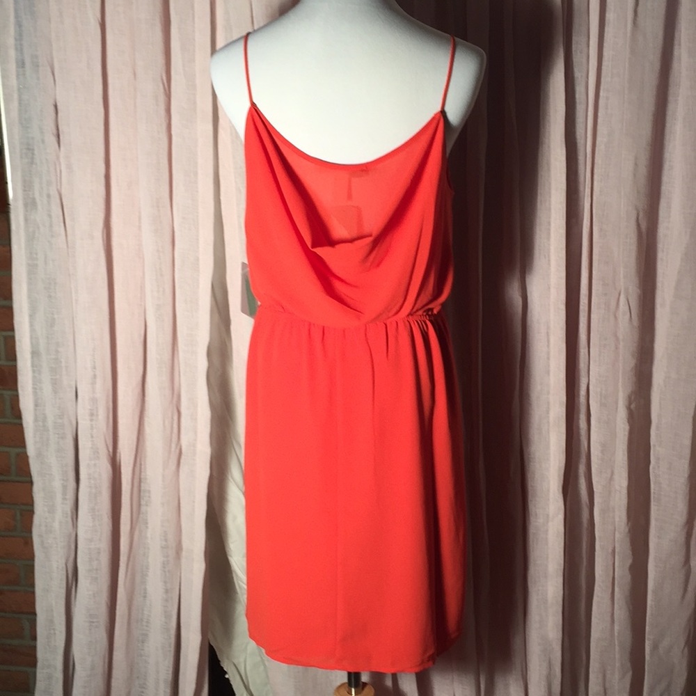 Forever 21 Dress Orange Spaghetti Strap - Picture 3 of 3